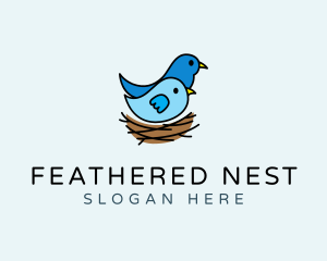 Bird Nest Wildlife logo design