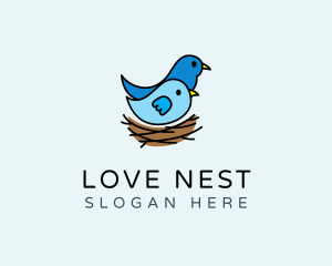 Bird Nest Wildlife logo design