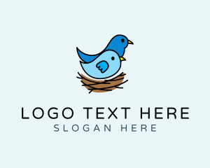 Wildlife - Bird Nest Wildlife logo design