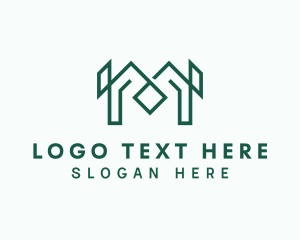 Mortgage - House Property Developer logo design
