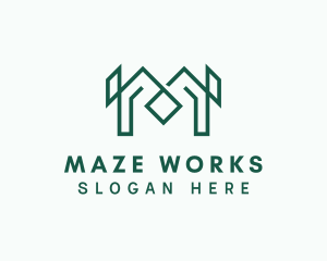 Home Property Developer logo design