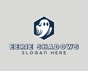 Spooky - Spooky Halloween Ghost logo design