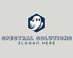 Ghost - Spooky Halloween Ghost logo design