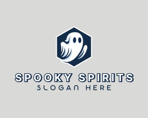 Halloween - Spooky Halloween Ghost logo design