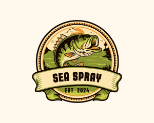 Fish Lake Seafood logo design