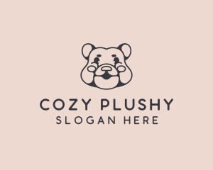 Plushy - Toy Teddy Bear logo design