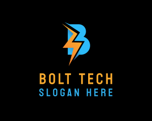 Bolt - Energy Lightning Bolt logo design