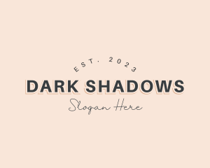 Hipster Shadow Brand logo design