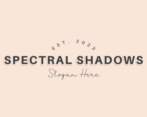 Hipster Shadow Brand logo design