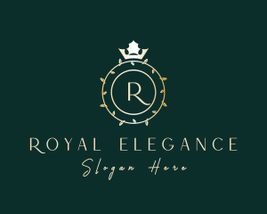 Royal Wreath Crown logo design