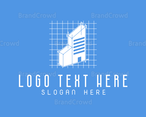 Blue Tower Blueprint Logo