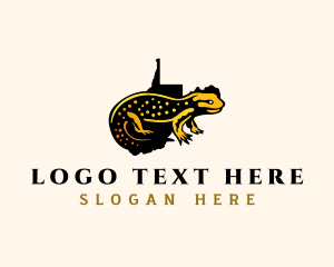 Sugar Maple - West Virginia Salamander logo design