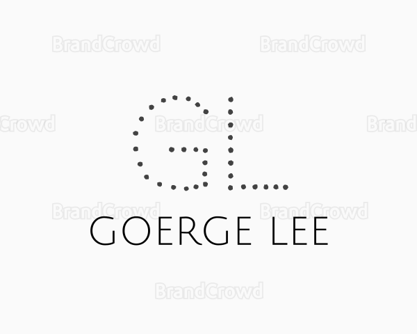 Generic Business Dot Line Logo