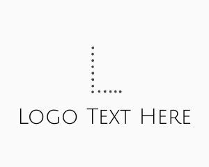 Font - Simple Dot Letter Font logo design