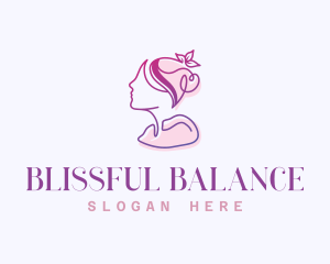 Selfcare - Woman Body Spa logo design