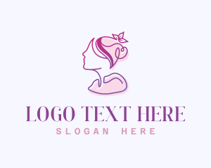 Massage - Woman Body Spa logo design
