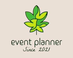 Organic - Marijuana Leaf Dispensary logo design