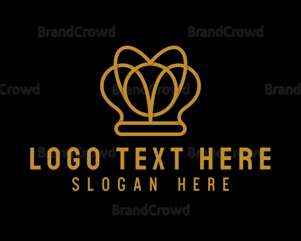 Gold Crown Monarch Logo