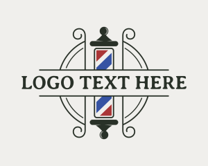 Vintage - Vintage Grooming Barbershop logo design