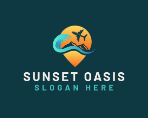 Summer Travel Destination logo design