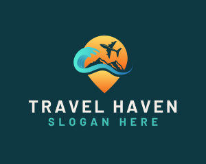 Summer Travel Destination logo design