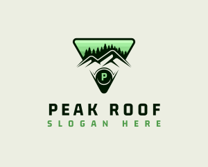 Mountain Peak Forestry logo design