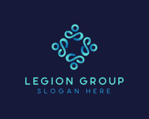 Group Community Organization logo design