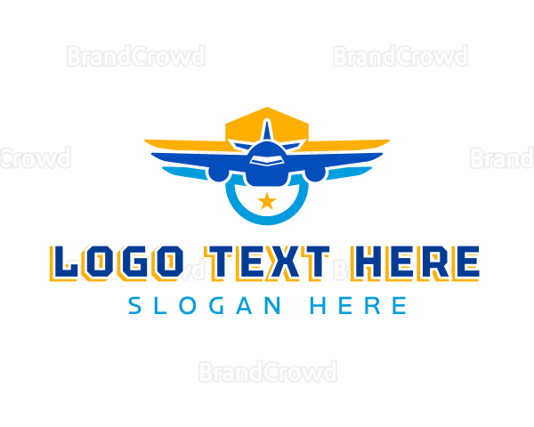 Pilot Airplane Aircraft Logo