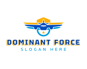 Pilot Airplane Aircraft logo design