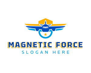 Pilot Airplane Aircraft logo design