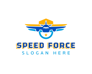 Pilot Airplane Aircraft logo design