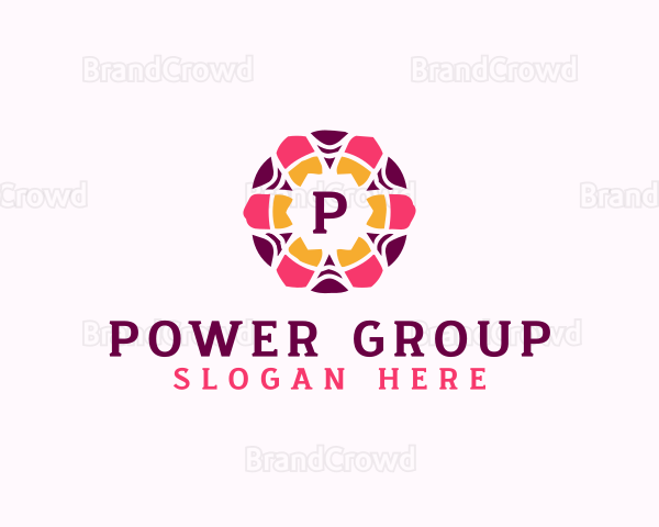Decor Flower Pattern Logo
