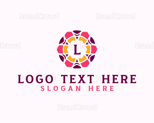 Decor Flower Pattern Logo