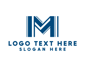 Corporation - Generic Company Letter M logo design