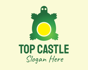 Egg Yolk Turtle  Logo