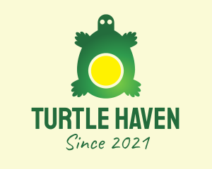 Egg Yolk Turtle  logo design