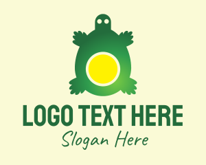 Egg Yolk Turtle  Logo