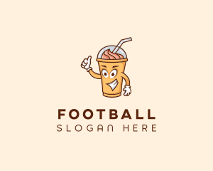 Mascot - Smoothie Drink Cartoon logo design