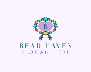 Beads Bracelet Charm logo design