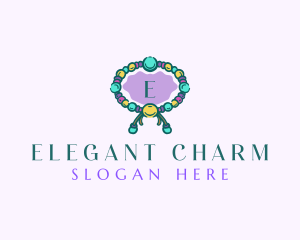 Beads Bracelet Charm logo design