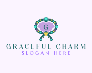 Beads Bracelet Charm logo design