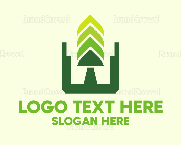 Botanic Plant Pot Logo
