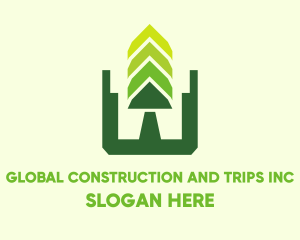 Botanic Plant Pot  Logo