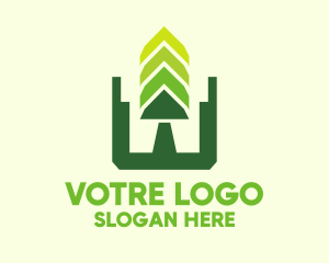 Botanical - Botanic Plant Pot logo design