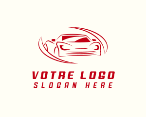 Swoosh - Car Mechanic Automobile logo design