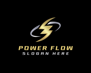 Lightning Energy Power logo design