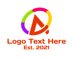 Loan - Multicolor Science Letter A logo design