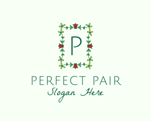 Arrangement - Flower Garden Wreath Florist logo design