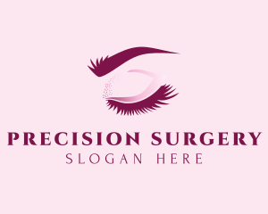 Eyebrow & Eyelash Beauty logo design