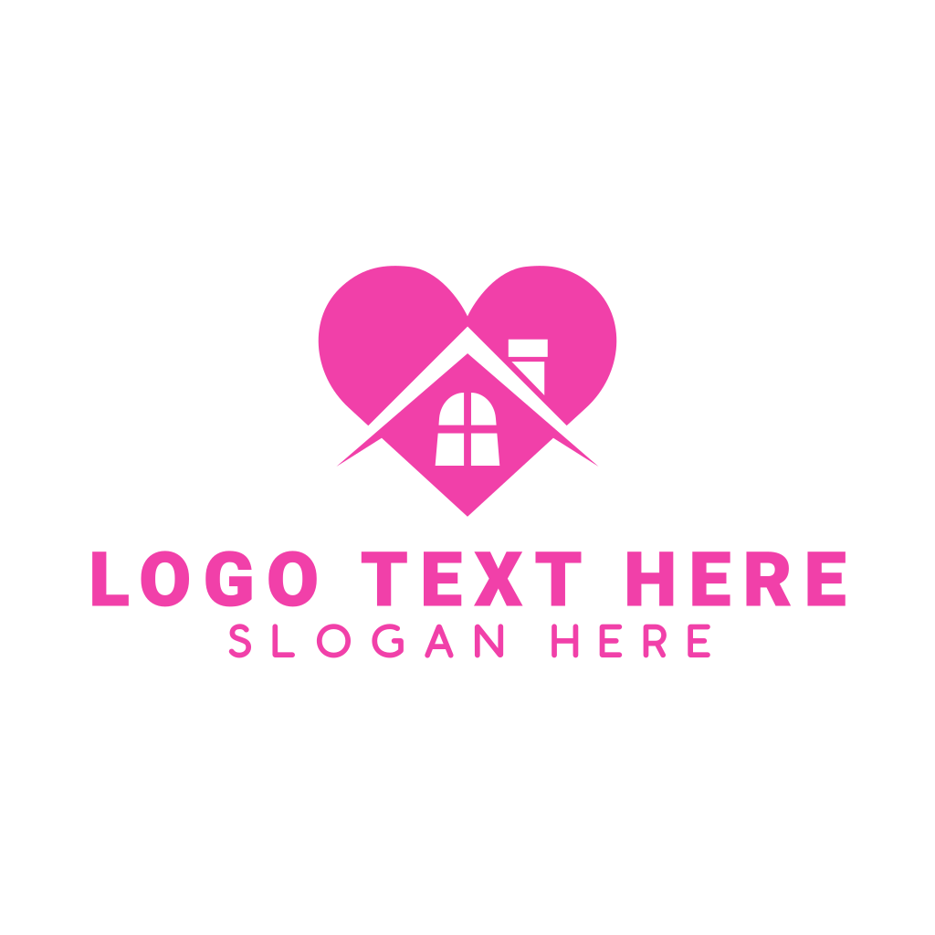 Heart Window Roof Logo | BrandCrowd Logo Maker